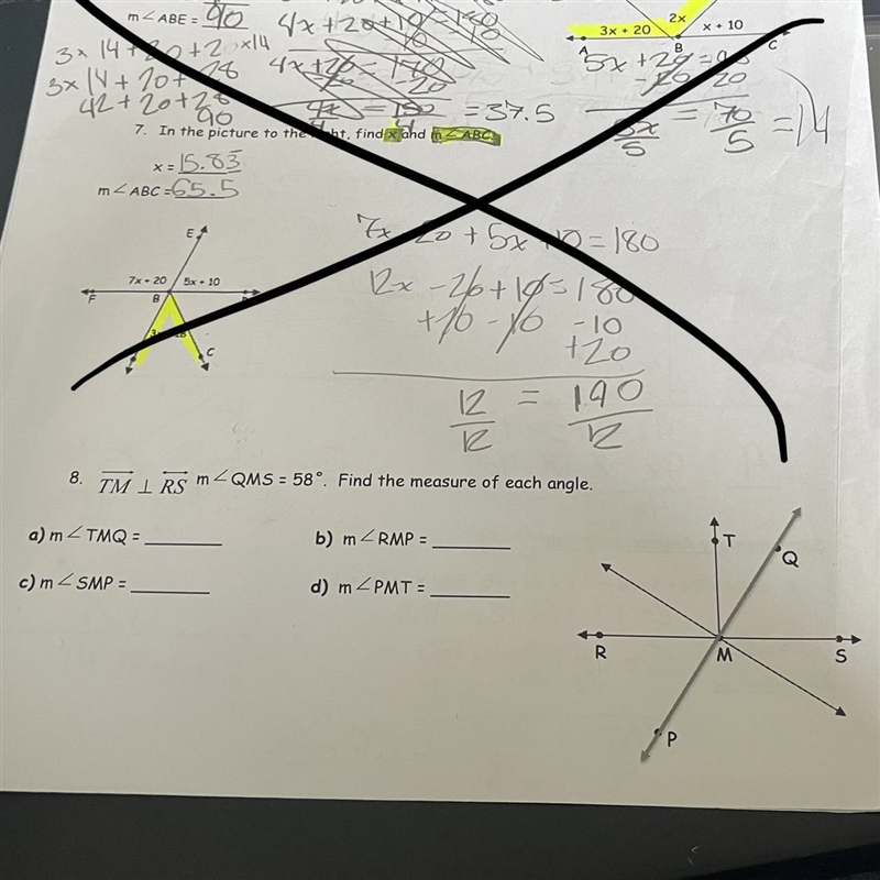 PLEASE HELP!! “find the measure of each angle”-example-1