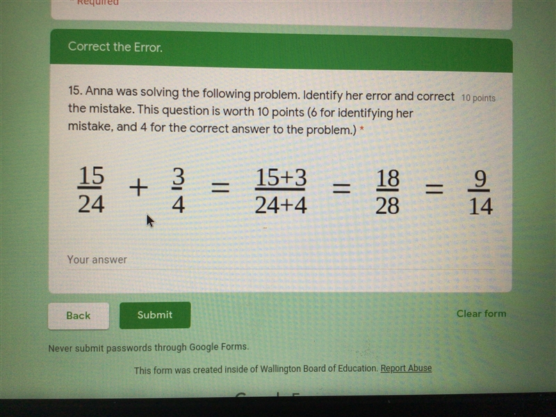 PLEASE HELP!!!! Identify the mistake and use the correct answer to the problem!!!-example-1