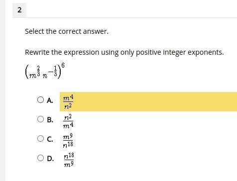 Will give brainyest (m^2/3 n^-1/3)^6-example-1