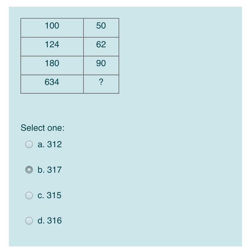 A. 312 b. 317 c. 315 d. 316-example-1