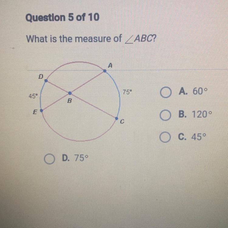 What is the measure of ABC?-example-1