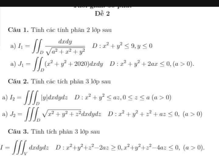 ∫∫D(x2 + y2 + 2020)dxdy D: x2 +y2 +2ax ≤ 0 (a > 0)-example-1