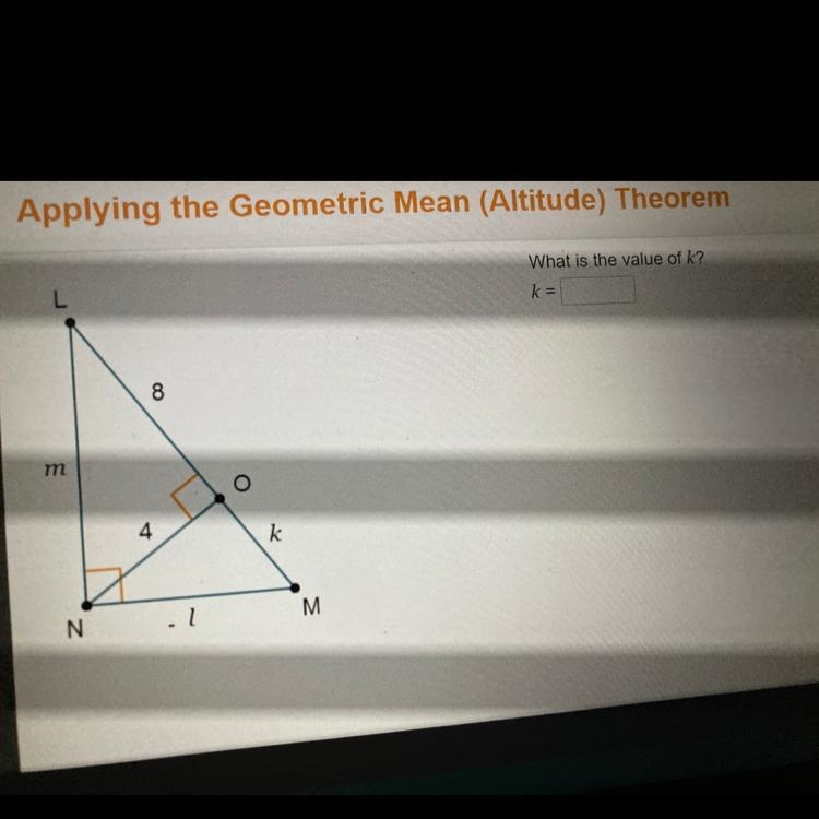 What is the value of k? K=?-example-1