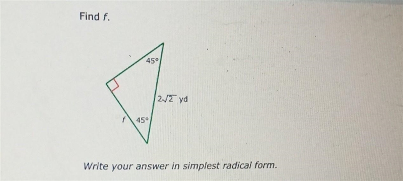 Write your answer in simplest radical form​-example-1