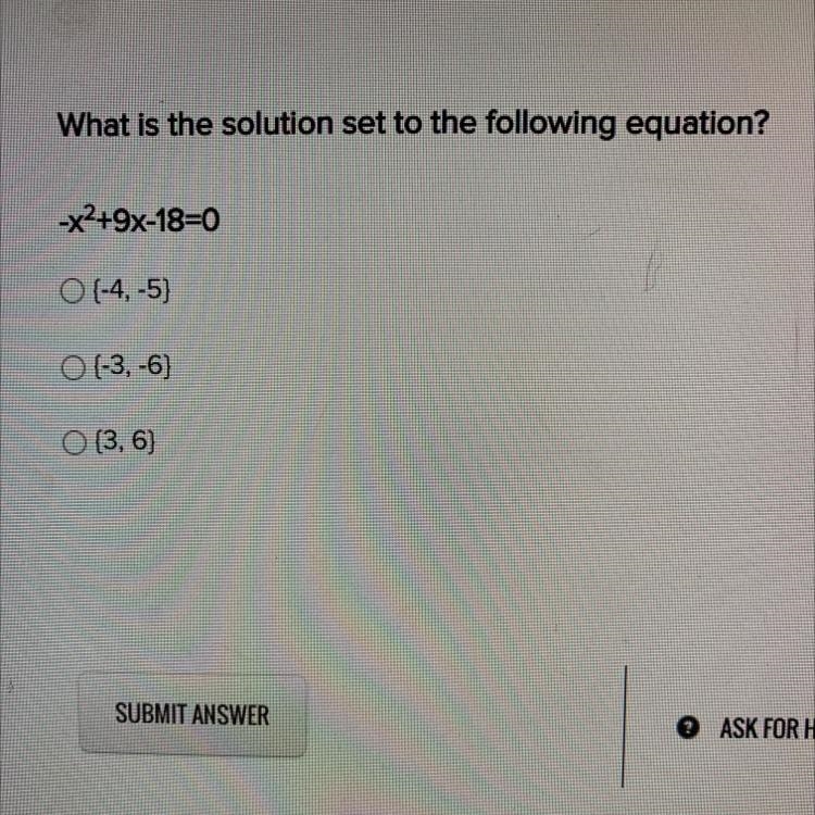 What is the solution set to the following equation?-example-1