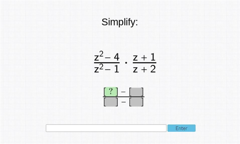 Simplify the equation-example-1