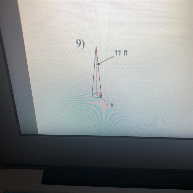 Fide the volume and round to the nearest tenth I will give brainless-example-1