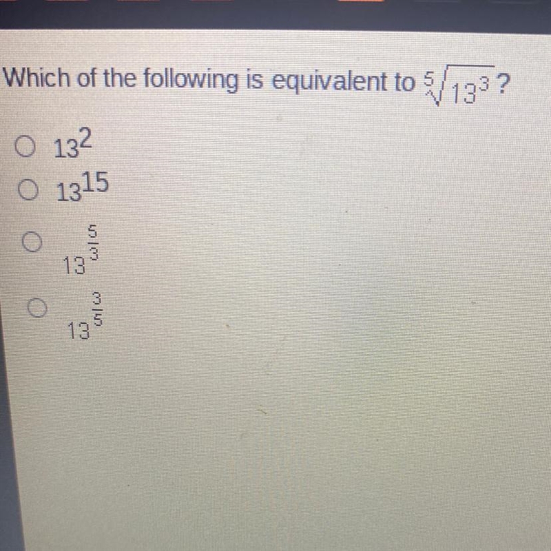 Which of the following is equivalent to?-example-1