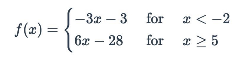 Find f(5) in the piecewise function-example-1