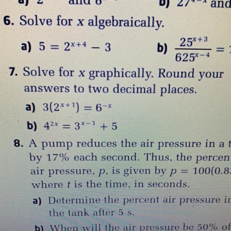 7b please make the graph look nice and neat and easy to read.-example-1