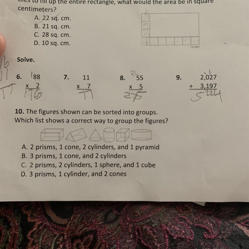 I need help with number 5 and number 10 please-example-1