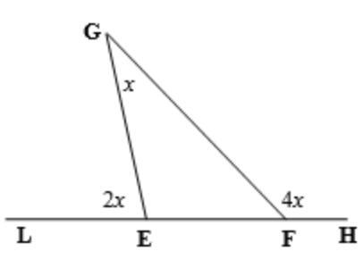 Find the value of x in each case:-example-1