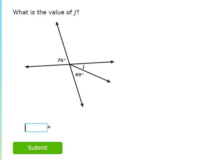 HELP FAST what is the value of j?-example-1