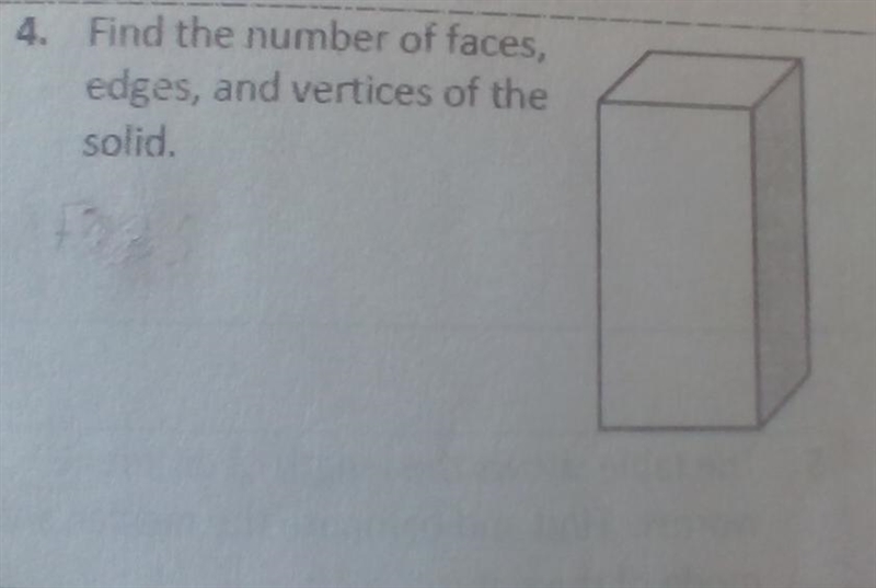 Find the number of faces, edges, and vertices of this shape. Help ASAP, thanks!-example-1