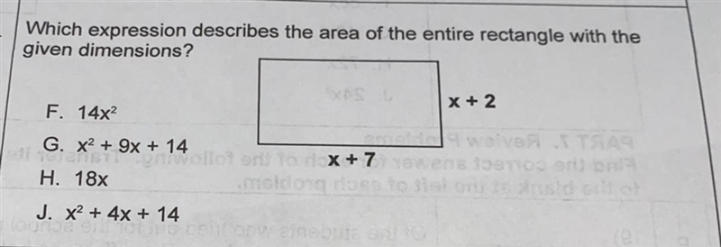 Which expression describes the area of the entire rectangle with the given dimensions-example-1