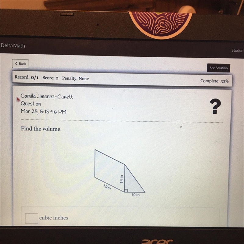 PLS HELP!! :)) Find the volume......-example-1