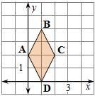 Find the area of quadrilateral ABCD in each case-example-1