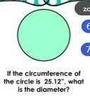 What would be the area of a circle whose circumference is 25.12 units?-example-1