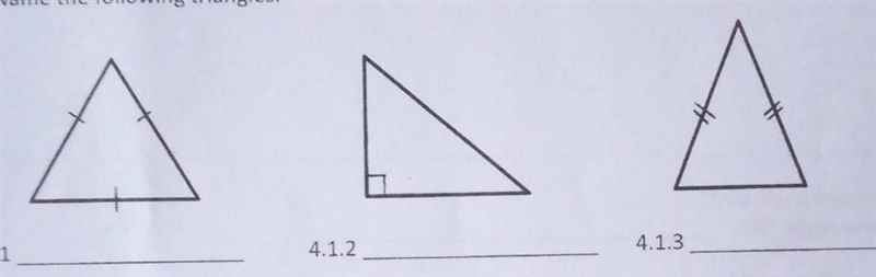 Name the following triangles please....​-example-1