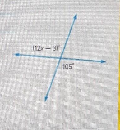 What is the value of x in the figure?​-example-1