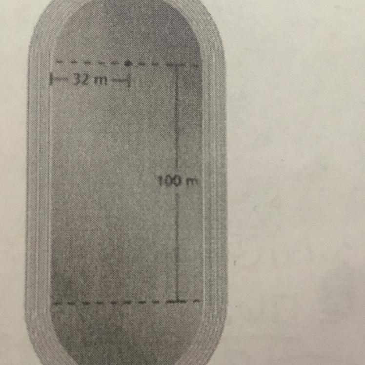 8. What is the area inside of the track?-example-1