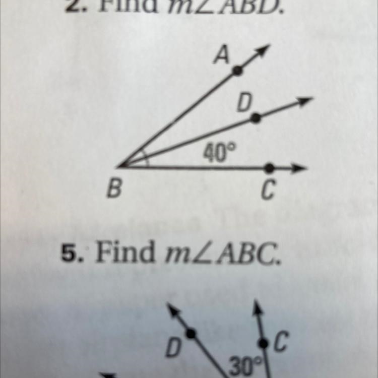 Find m2 ABD. A D 40° B C-example-1