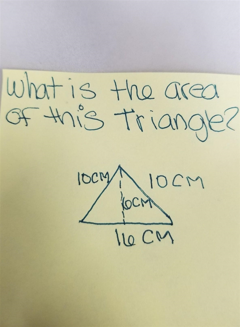 What is the area of this triangle?​-example-1