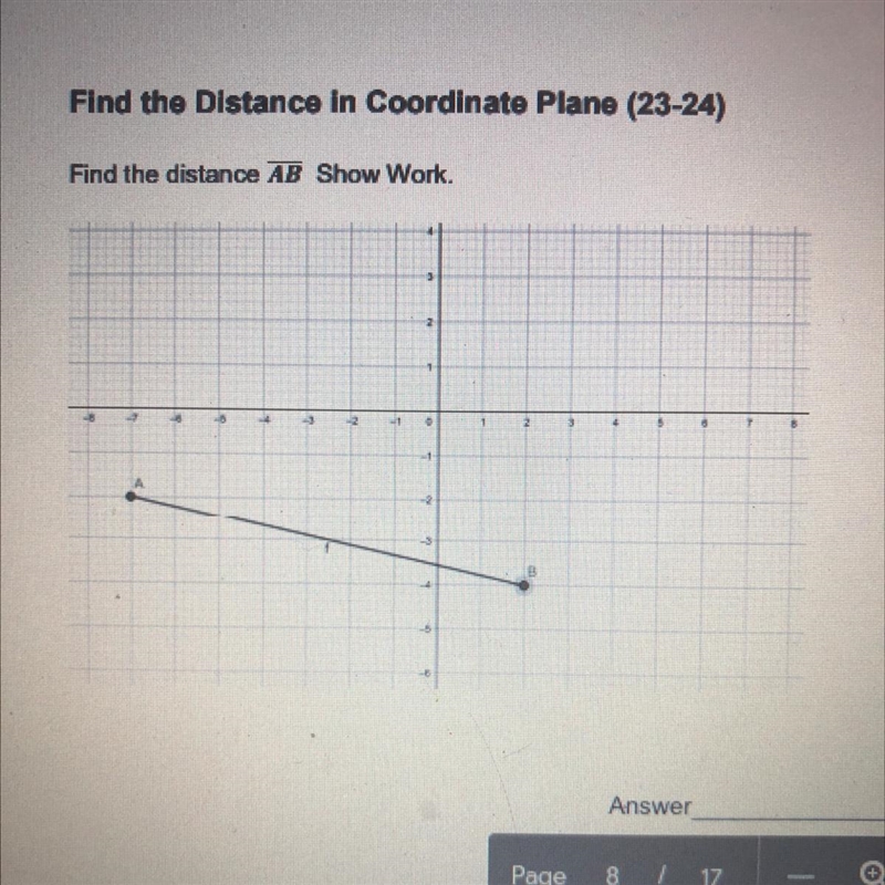 What is the distance of AB-example-1