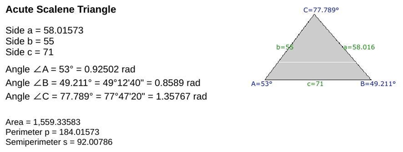 Find the area of the plot of land shown below. ​-example-2