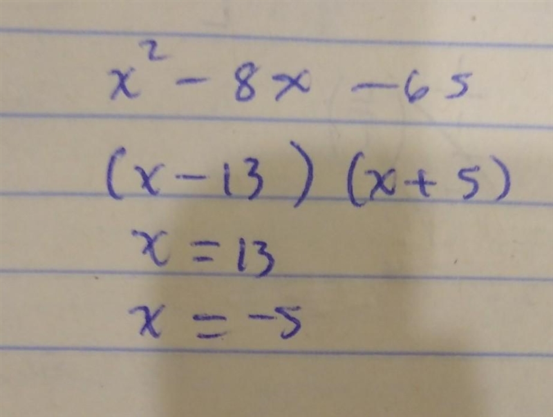 Factor the trinomial x^2-8x-65-example-1