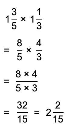 1 3/5 x 1 1/3 = 8/5 x 4/3 =-example-1