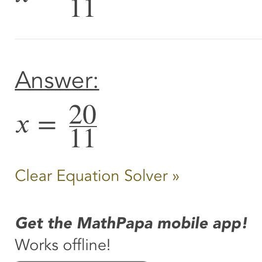 Solve the equation 25 - 3x = 40 ​-example-1