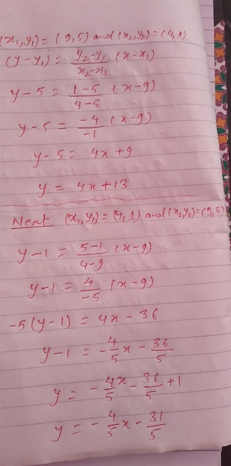 (20 POINTS)What is the slope-intercept form of the equation the line that passes through-example-1