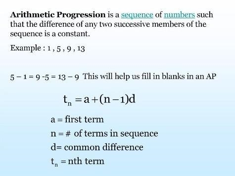 In an A.P. if Tₚ = q and Tq = p, then find the rth term. Please solve this problem-example-1