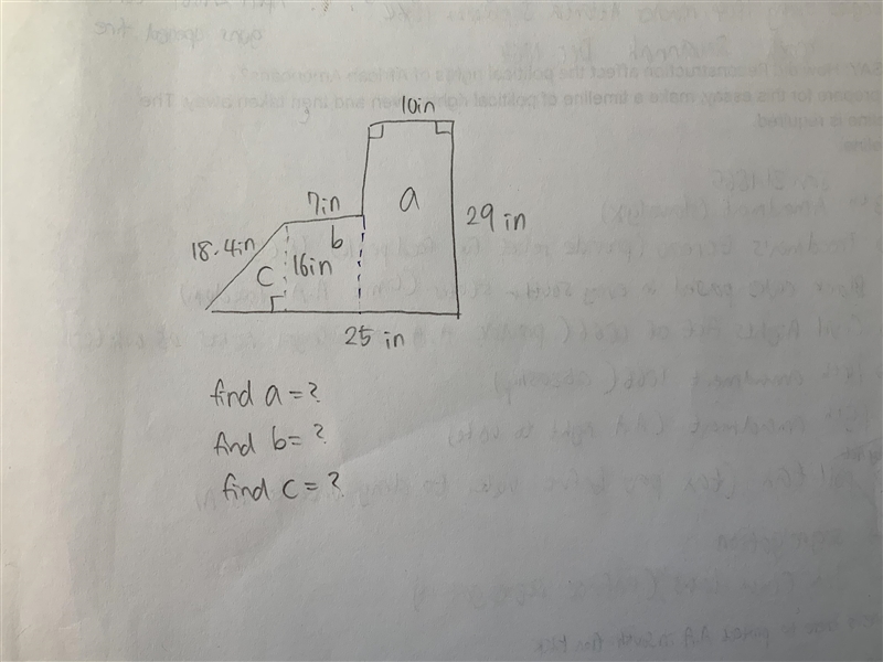 Find the area of the following figure. Assume that all lines that appear to be parallel-example-1