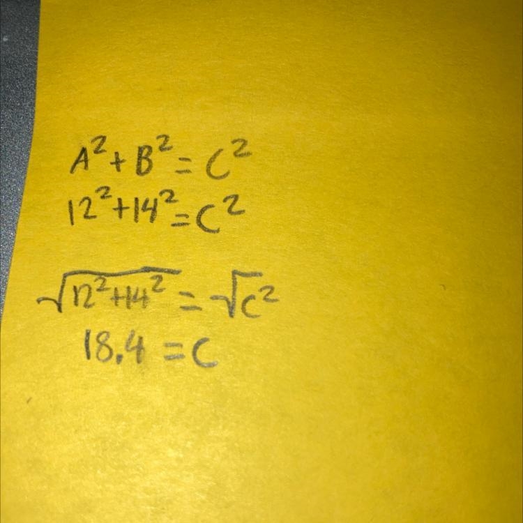 Find the missing side. Round to the nearest tenth when necessary-example-1