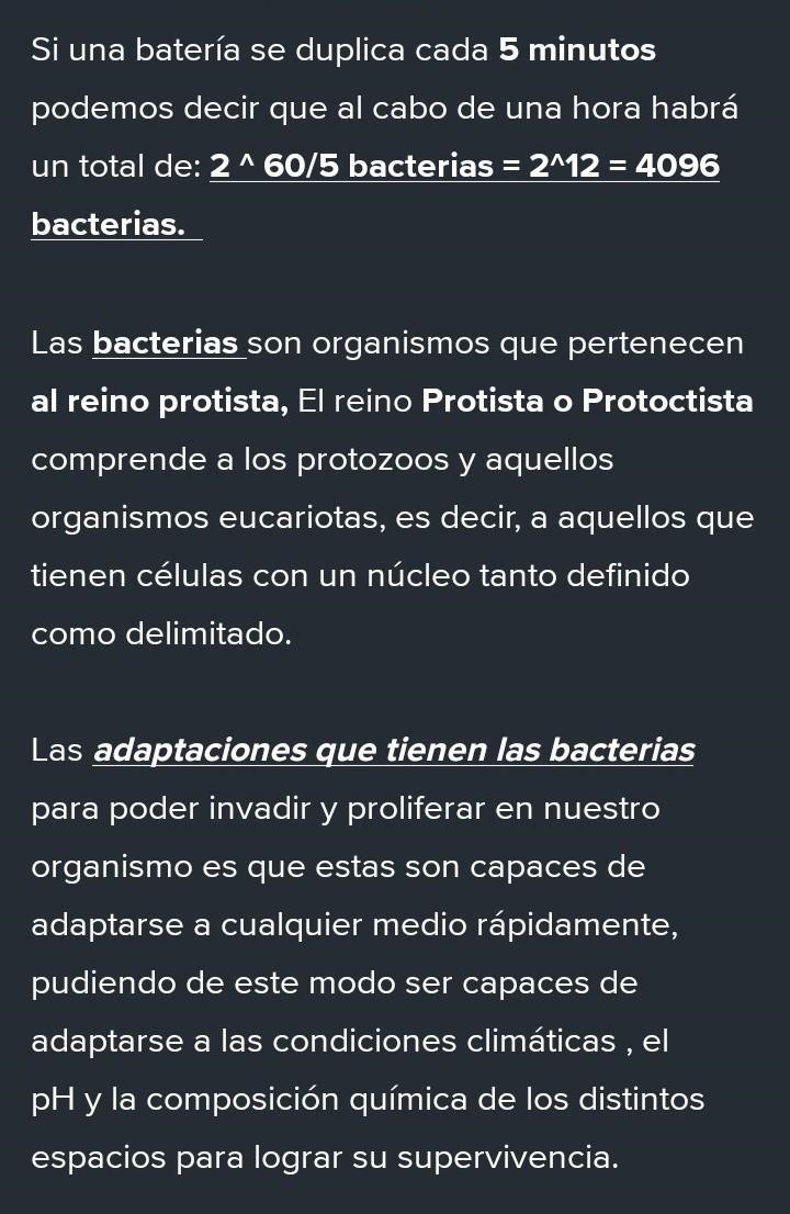 La bacteria X se produce en un organismo triplicando su cantidad cada cinco minutos-example-1