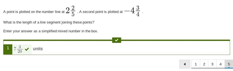 A point is plotted on the number line at 225 . A second point is plotted at −434 . What-example-1