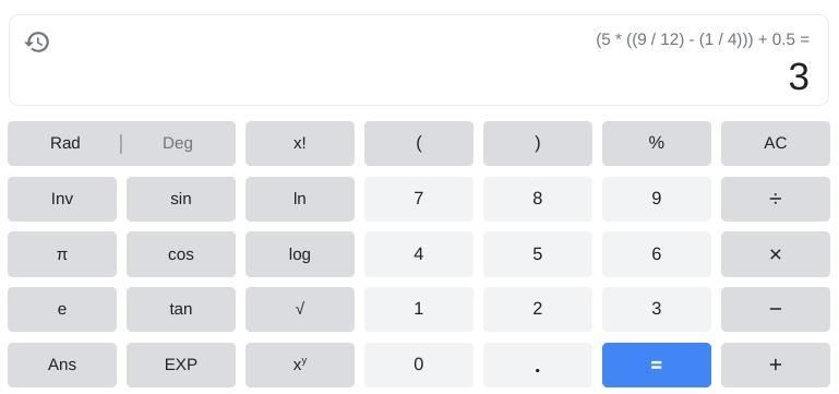 5(9/12−1/4)+0.5 pls answer correctly-example-1