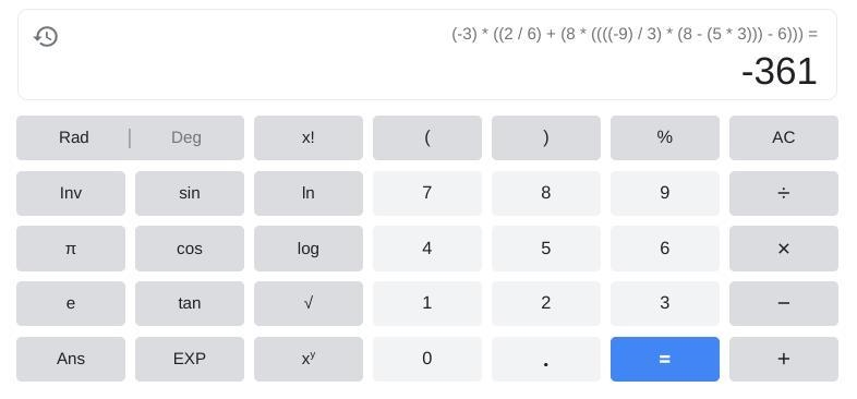 Bodmass -3[2/6+8{-9/3(8-5*3)-6}]​-example-1