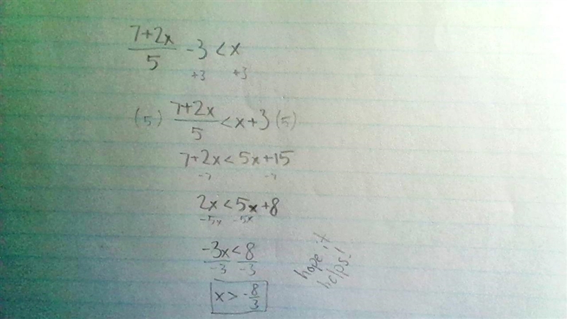 PLEASE HELP ASAP! What is the value of x in the inequality start fraction seven plus-example-1