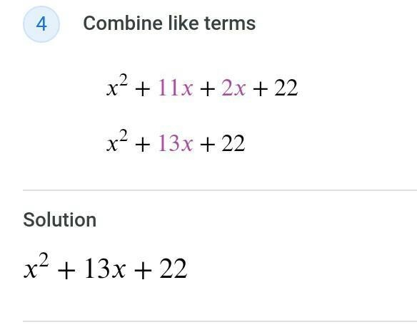 What is Expand & simplify ( x + 2 ) ( x + 11 )-example-4