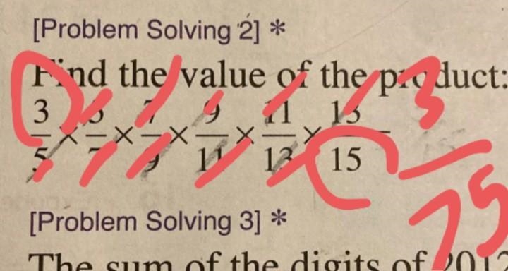 Can someone explain to me on how you do this because the answer that I got was 15/17 but-example-1