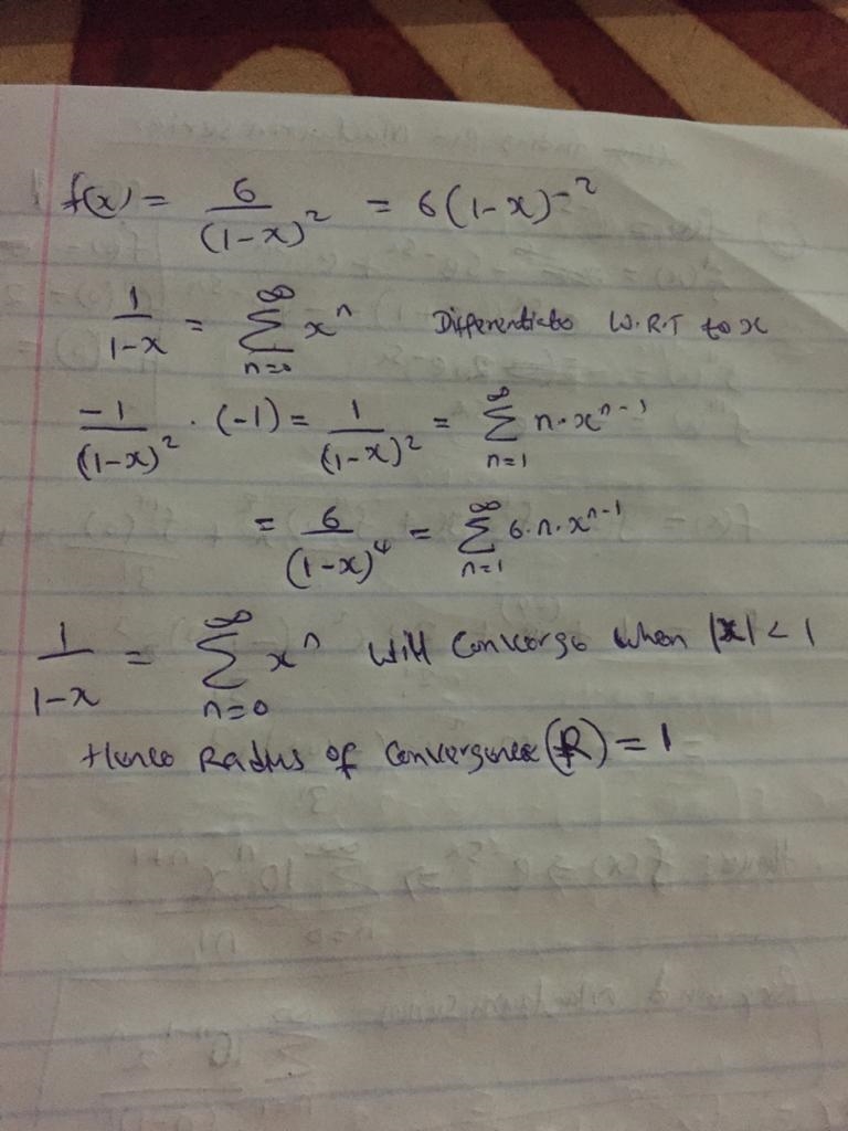 find the Maclaurin series for f(x) using the definition of a Maclaurin series. [Assume-example-1