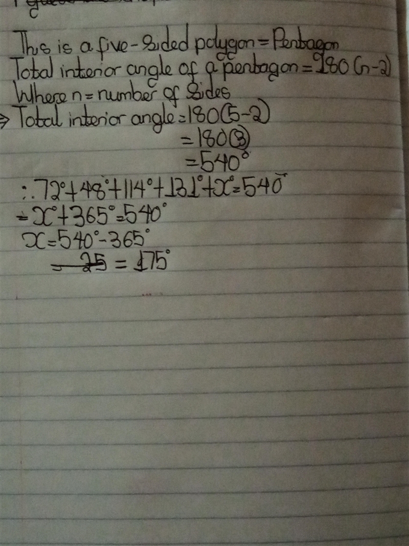 Write and solve an equation to find the value of X. please explain in details and-example-1