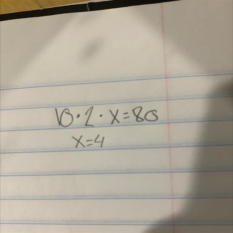 A rectangular prism has a volume of 80 m3. What is the length of the rectangular base-example-1