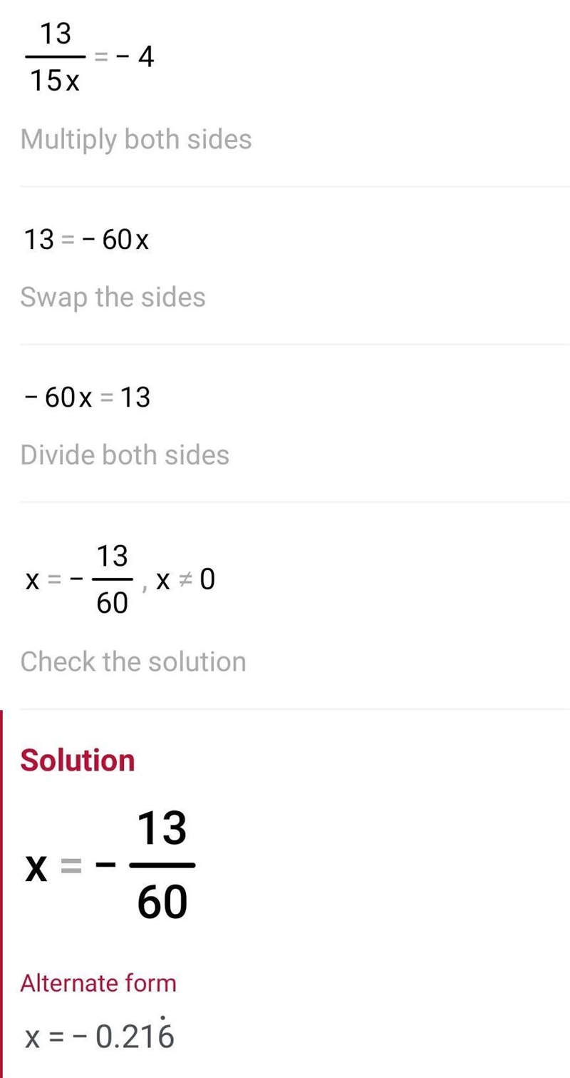 2/3x + 7 = -1/5x + 3-example-2