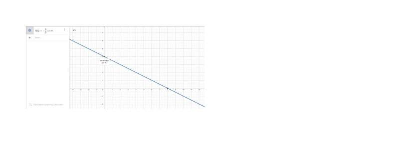 Sketch the graph of each line. 6) y=- - x +4 2 5 3 2 1-example-1