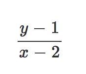 Slope of -3 passes through the point (2,1)-example-2