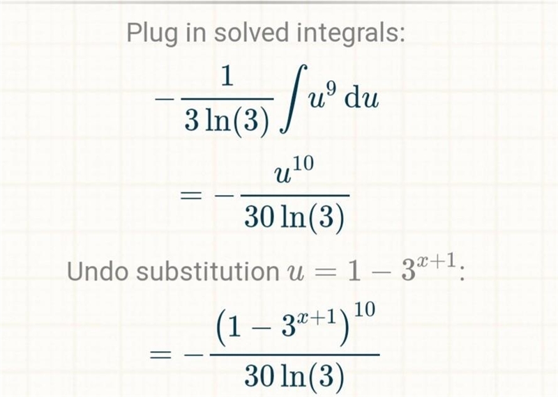 Integration of 3^x (1-3^(x+1)^9)dx​-example-2